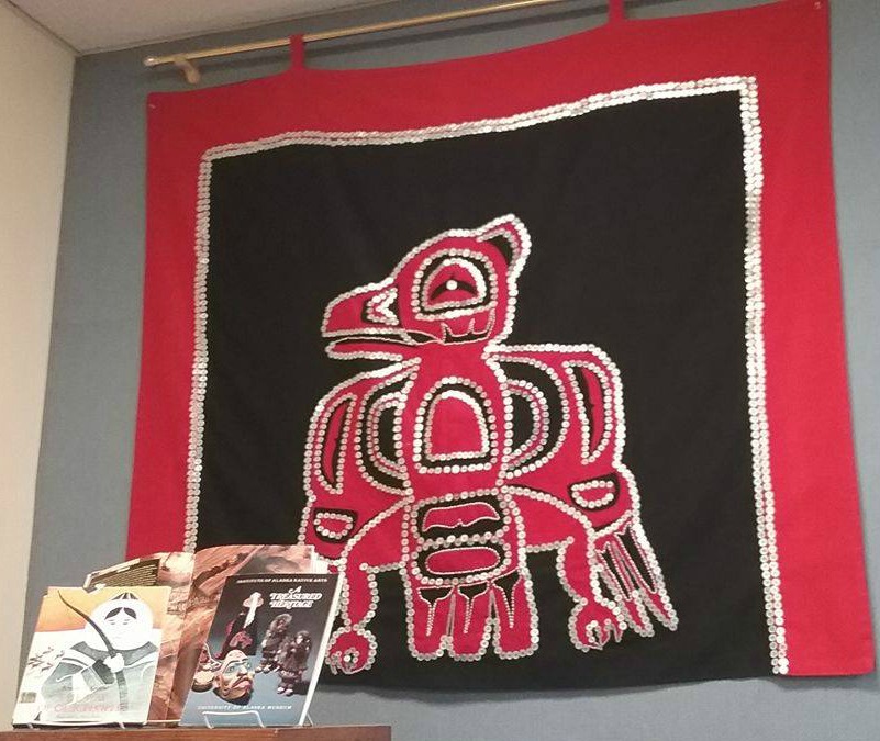 Tlingit Button Blanket on Display