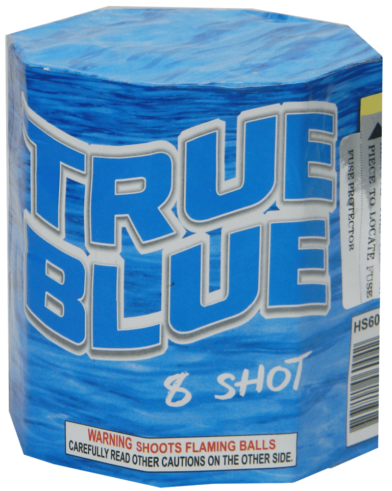 The TRUE BLUE color of the water breaks in the night sky!