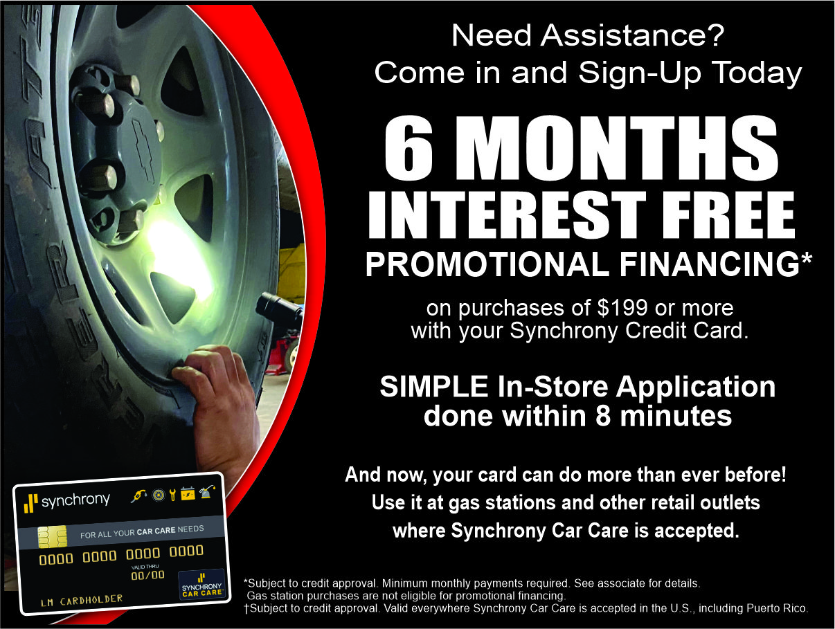 Auto Repair Financing Lex Brodie's Tire & Service Center