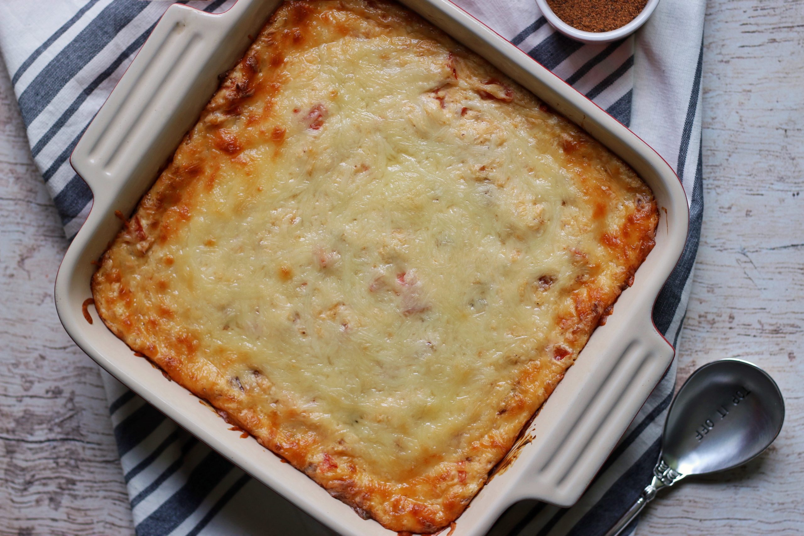Kentucky Hot Brown Dip, recipe by Lexington blogger Lex Eats