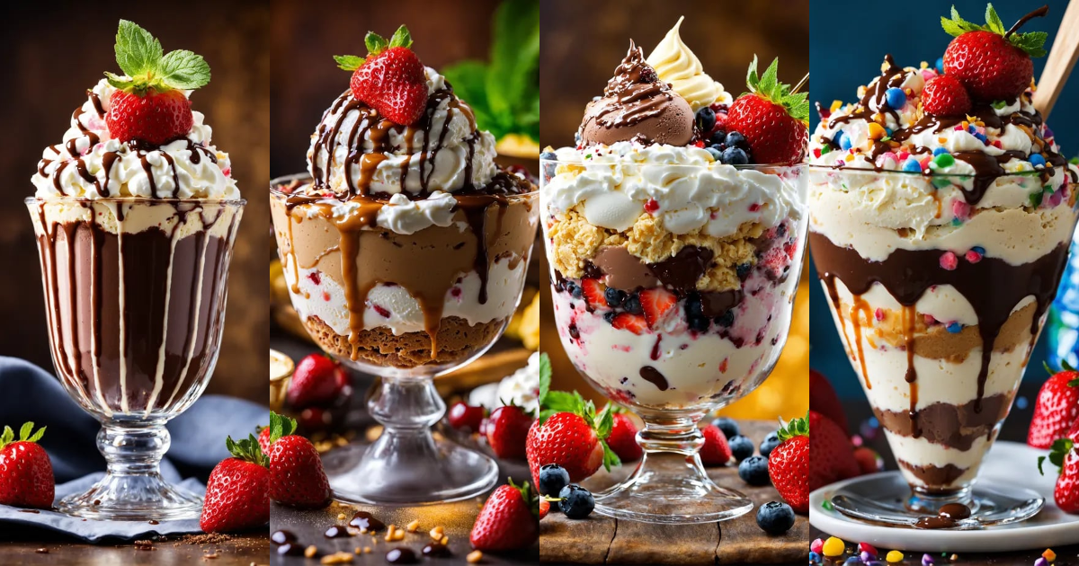 Lexica Most delicious ice cream sundae in the world