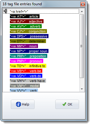 making a tag file