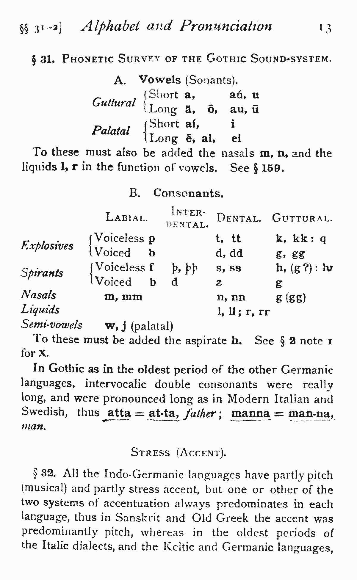 Germanic Lexicon Project Grammar of the Gothic Language