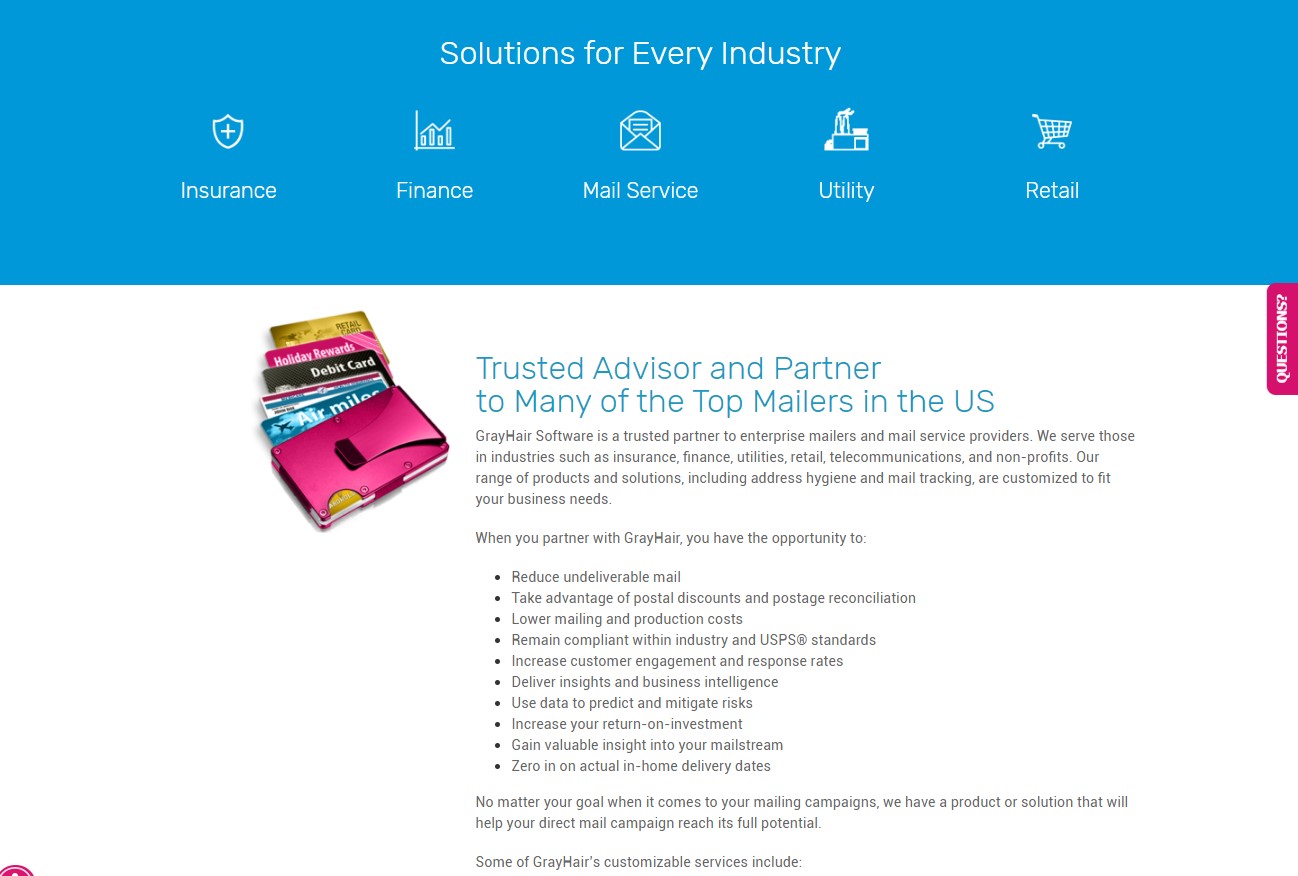 Grey Hair Software web and app Alexandra Goldfarb UX UI Designer