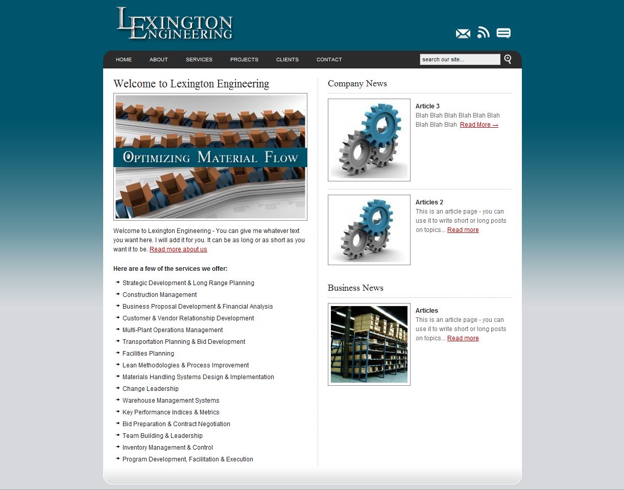 Lexington Engineering has a New Look! Lexington Engineering