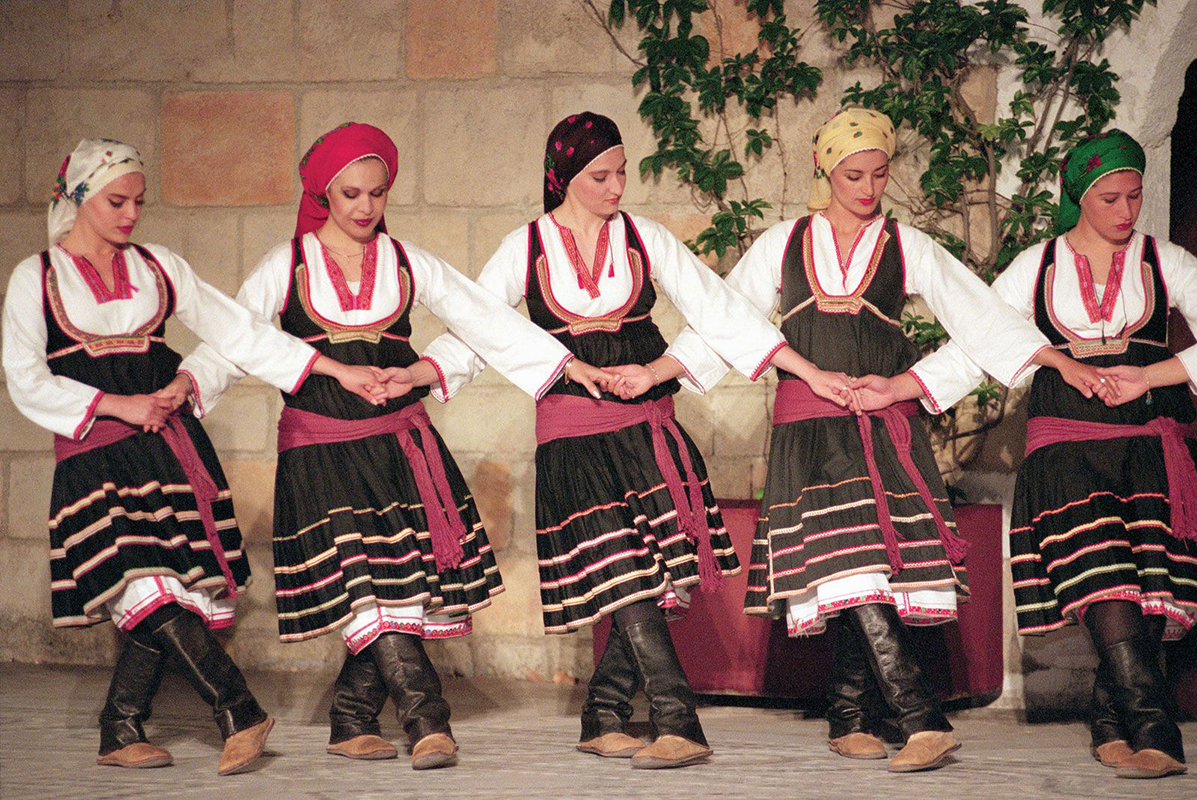 Traditional Greek dance lesson Lexis Greek Language and Culture Centre