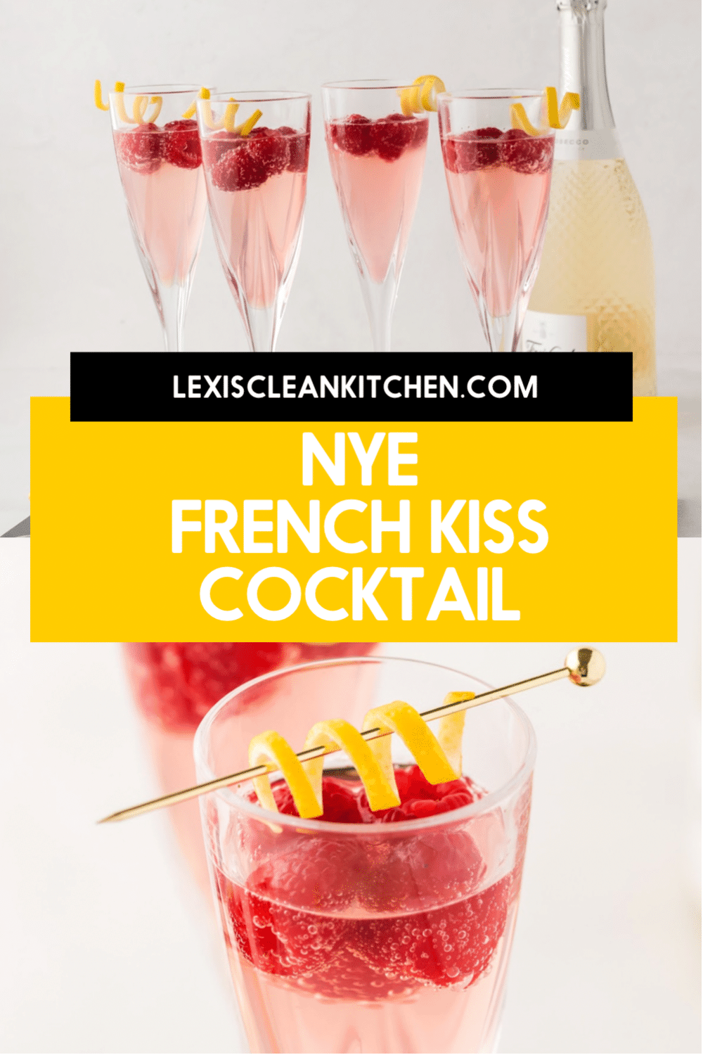 French Kiss Cocktail Lexi's Clean Kitchen