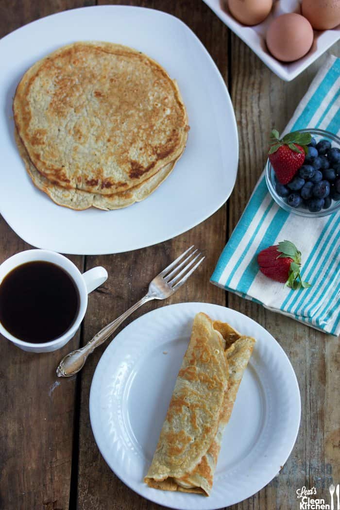 Sweet or Savory Protein Crepes Lexi's Clean Kitchen