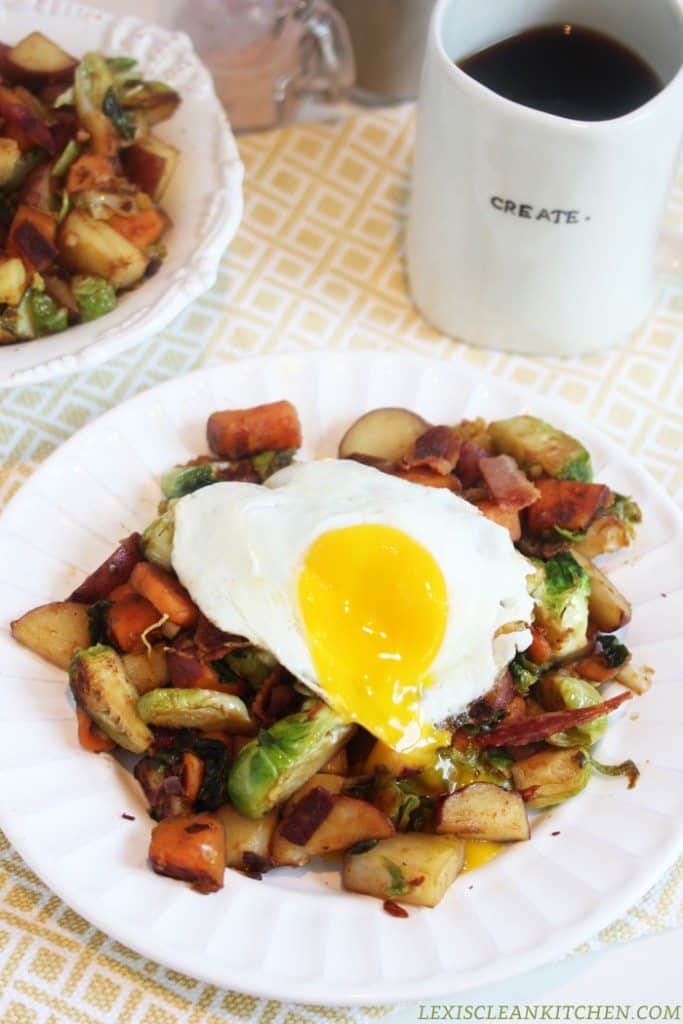 Brussels Sprout Breakfast Hash Recipe