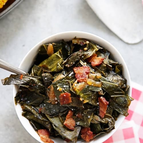 Healthy Collard Greens with Bacon Lexi's Clean Kitchen