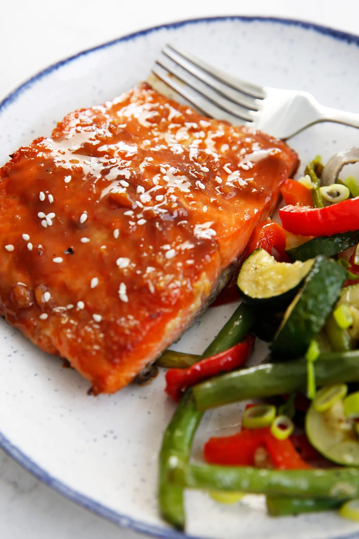 Lexi's Clean Kitchen Sticky Asian Salmon