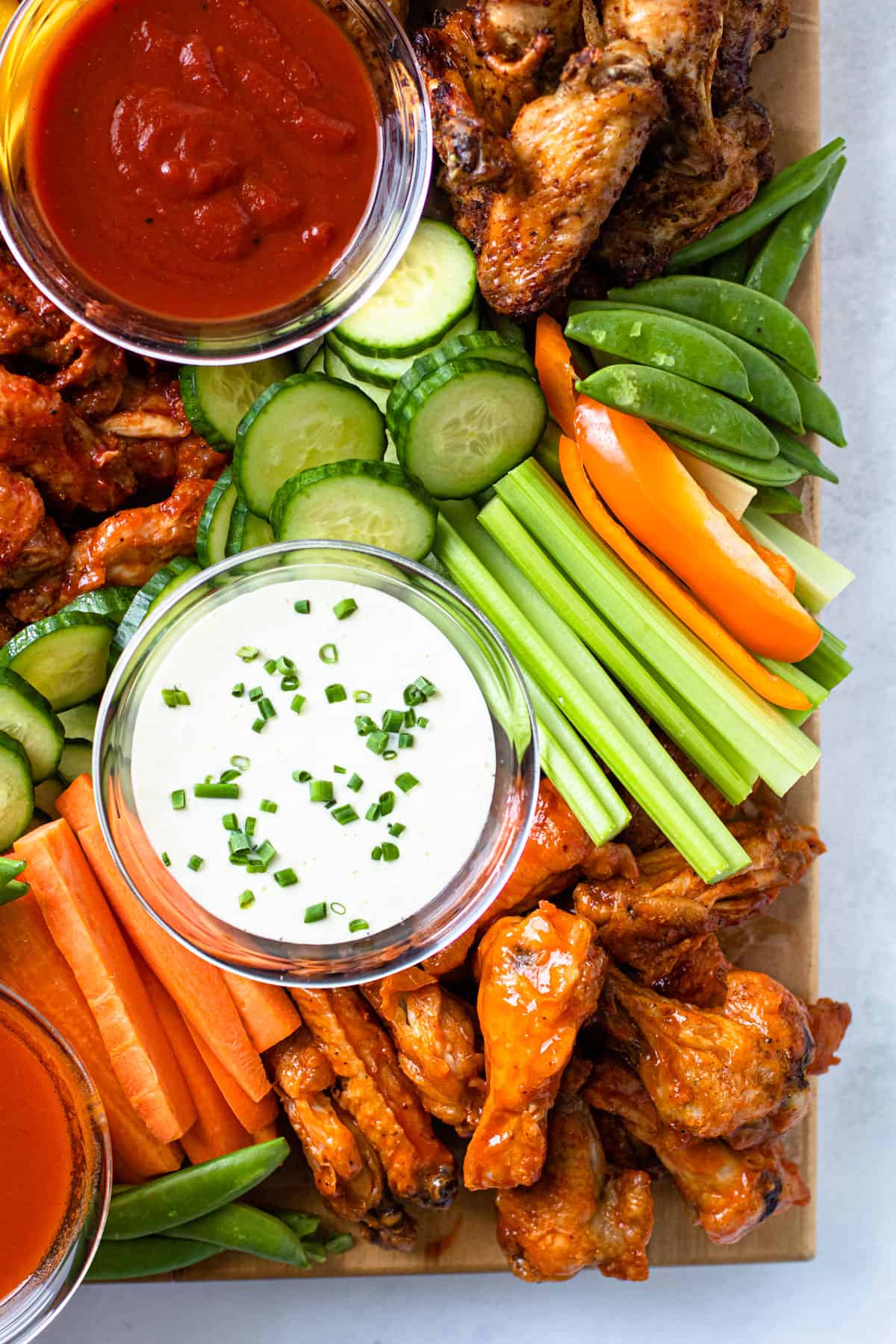 How to Make a Chicken Wing Charcuterie Board Lexi's Clean Kitchen