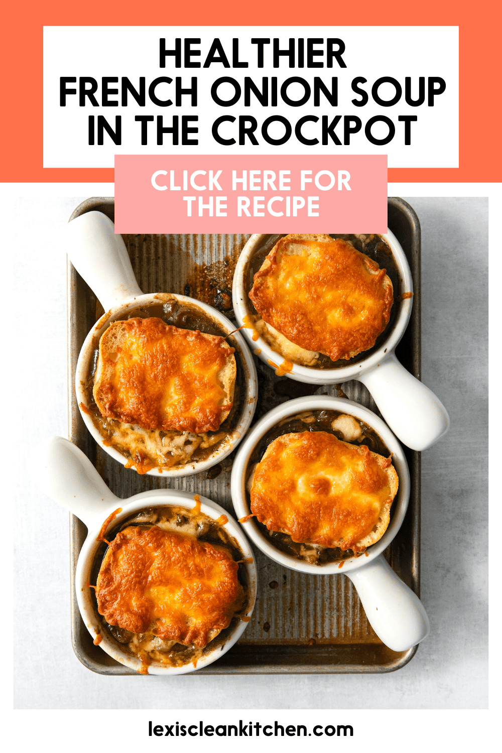 Crockpot French Onion Soup Lexi's clean kitchen Karinokada