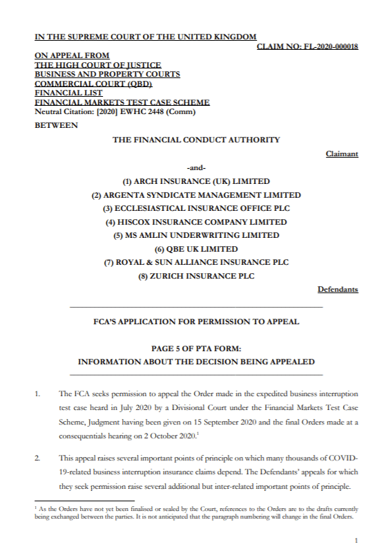 Insurance Claim Without Prejudice insurance