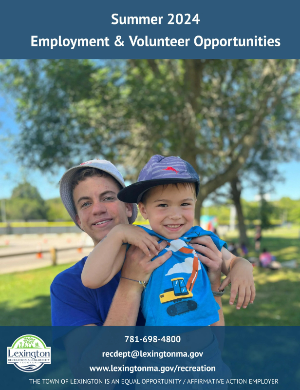 Community Announcements Summer 2024 Employment & Volunteer