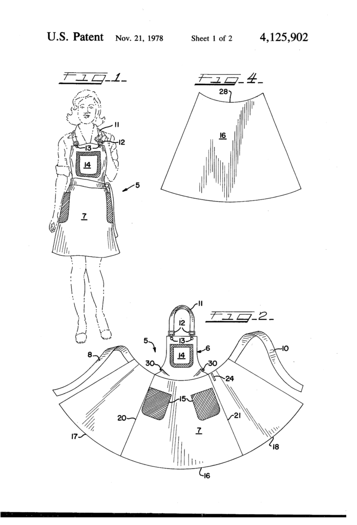 Today’s Patent FITS ALL SIZES WRAPAROUND GARMENT