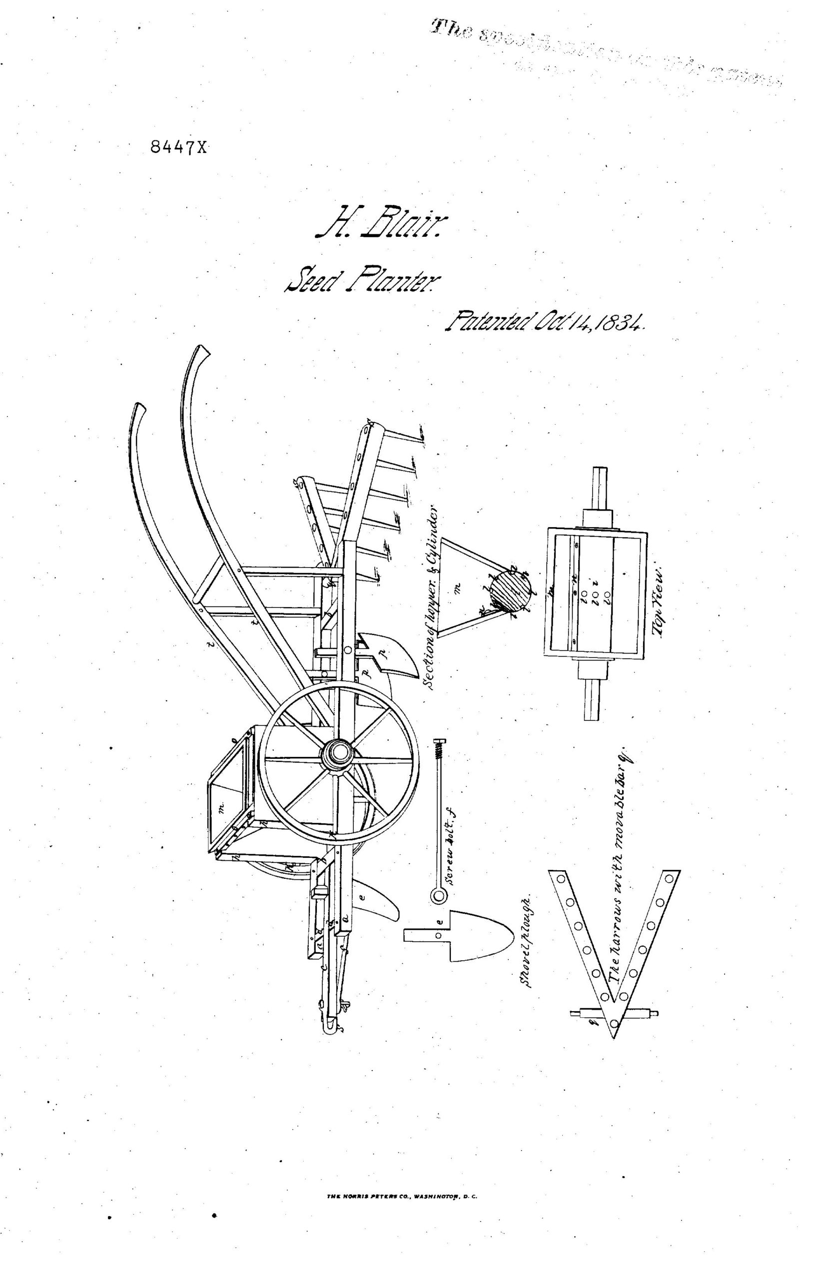 Today’s Patent Corn Planter