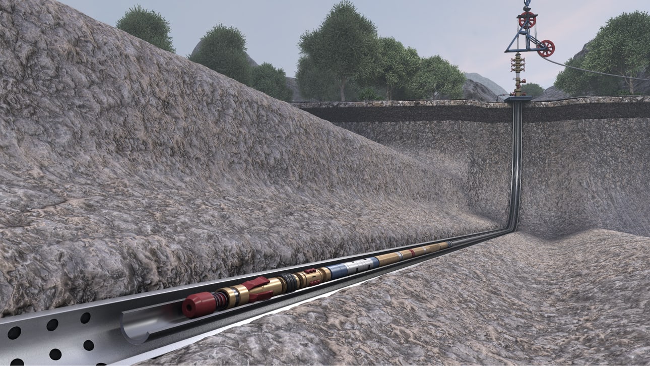 Lex ThruTubing ESP (TT ESP™) that cable deployed through 3.5"