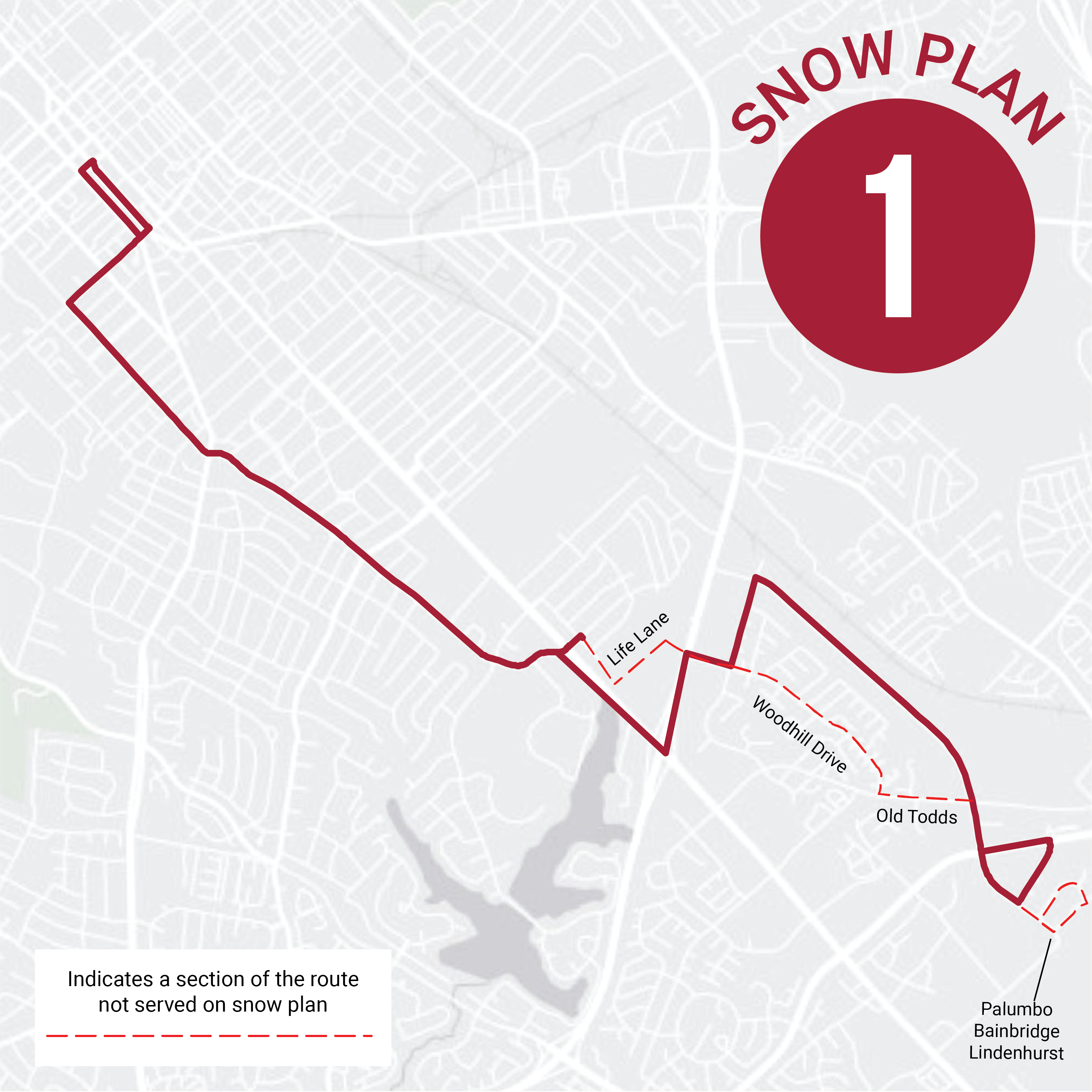 Route 1 Woodhill Drive Lextran
