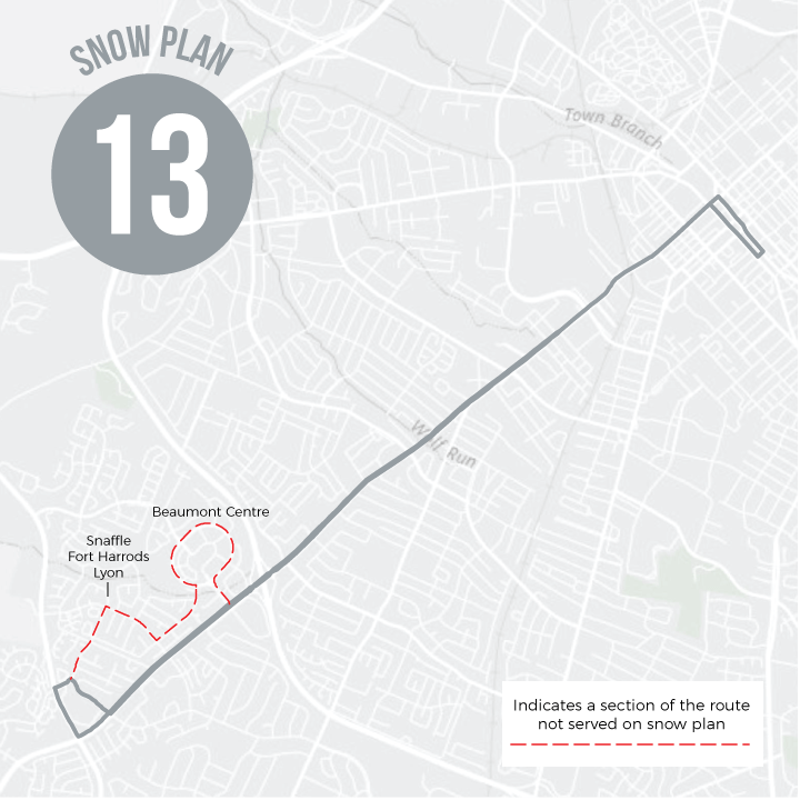 Route 13 South Broadway Lextran