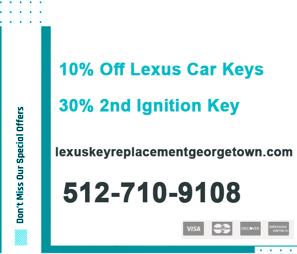 Lexus Key Replacement Unlocking TX 78628
