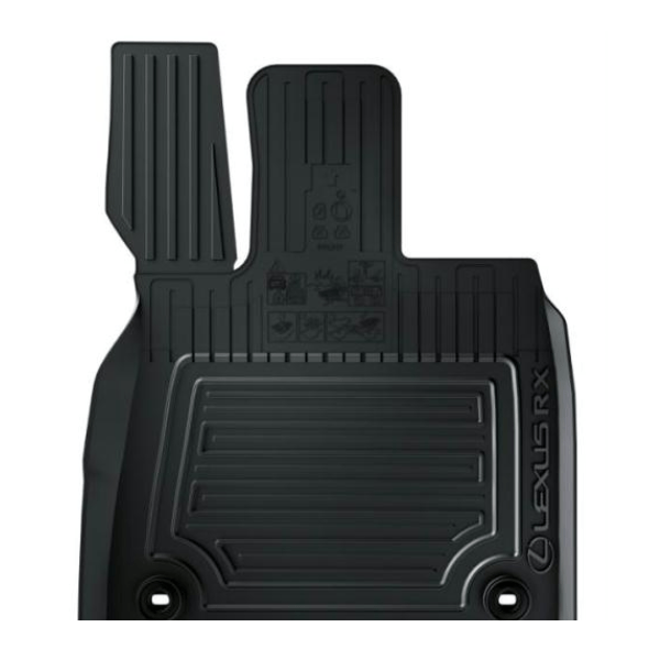 Lexus RX Phase 4 Rubber Floor Mats — PW2100E005C0 RXP4