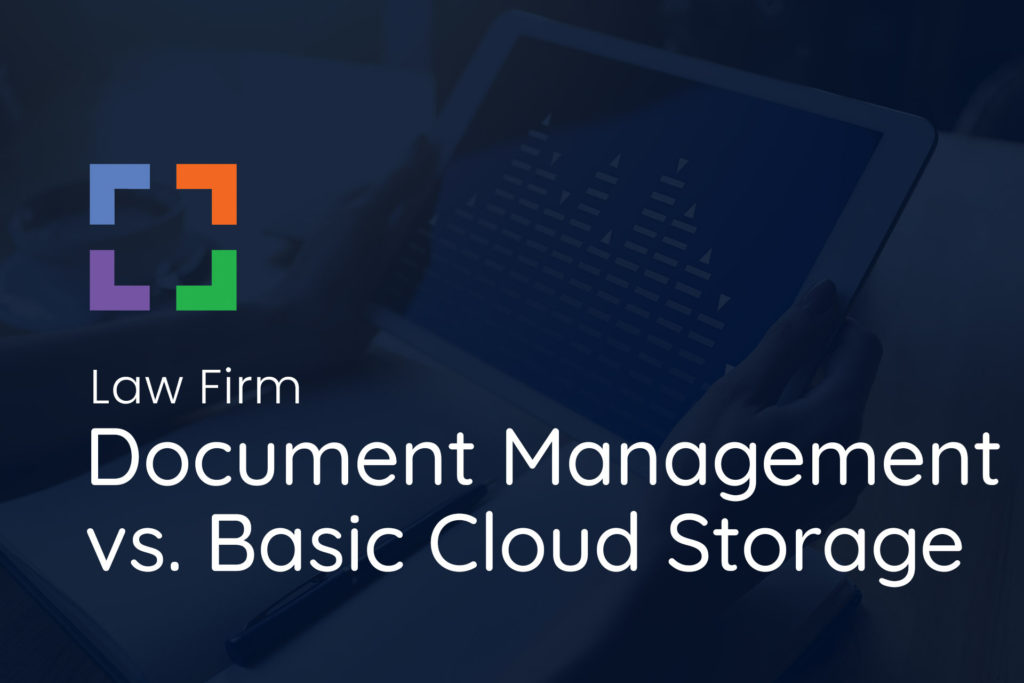 Legal Practice Management vs. Document Management What's the Difference?