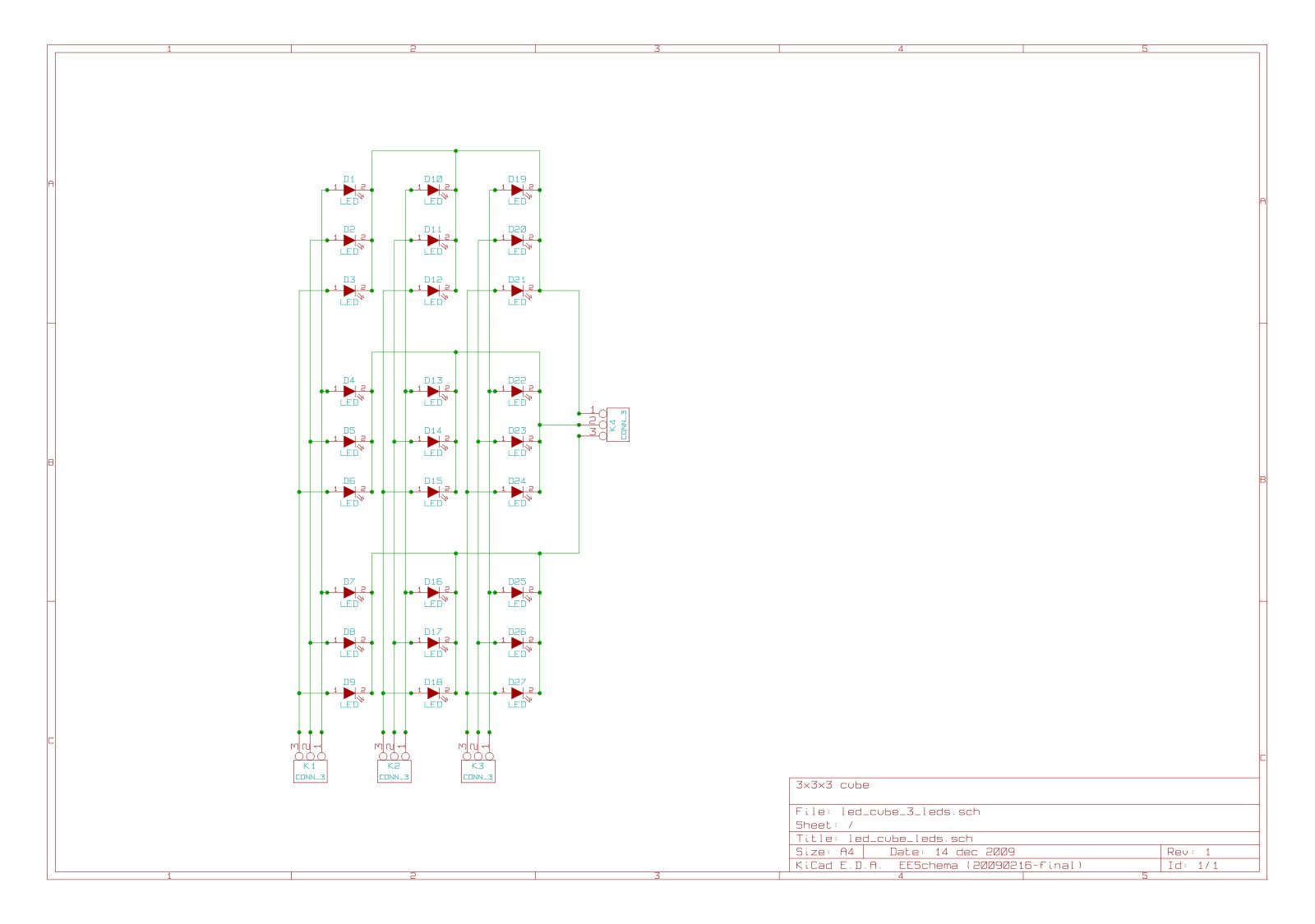 LED DIY > 8*8*8 LED cube
