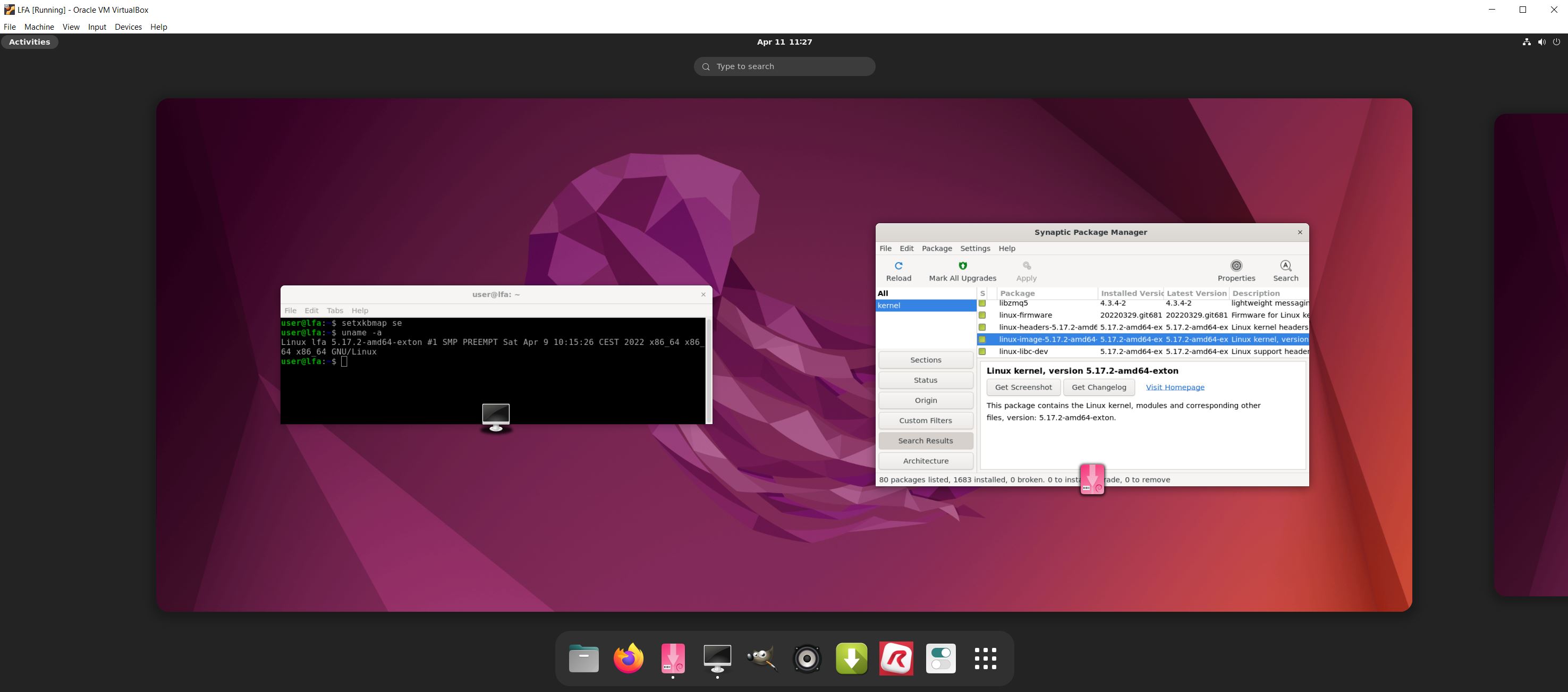 LFA (Linux For All) 64bit Live DVD Build 220412 with kernel 5.17.2