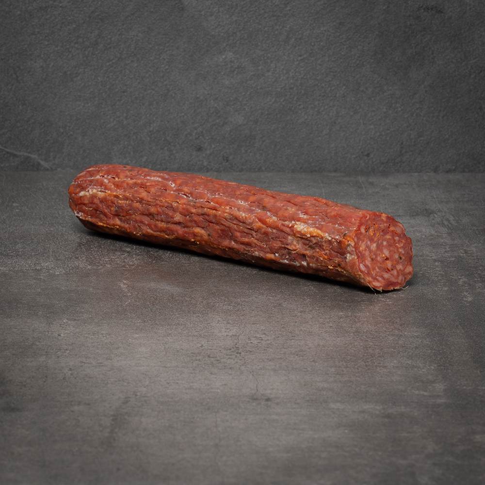 Calabrese Salami Seed to Sausage La Ferme Black River Game Farm