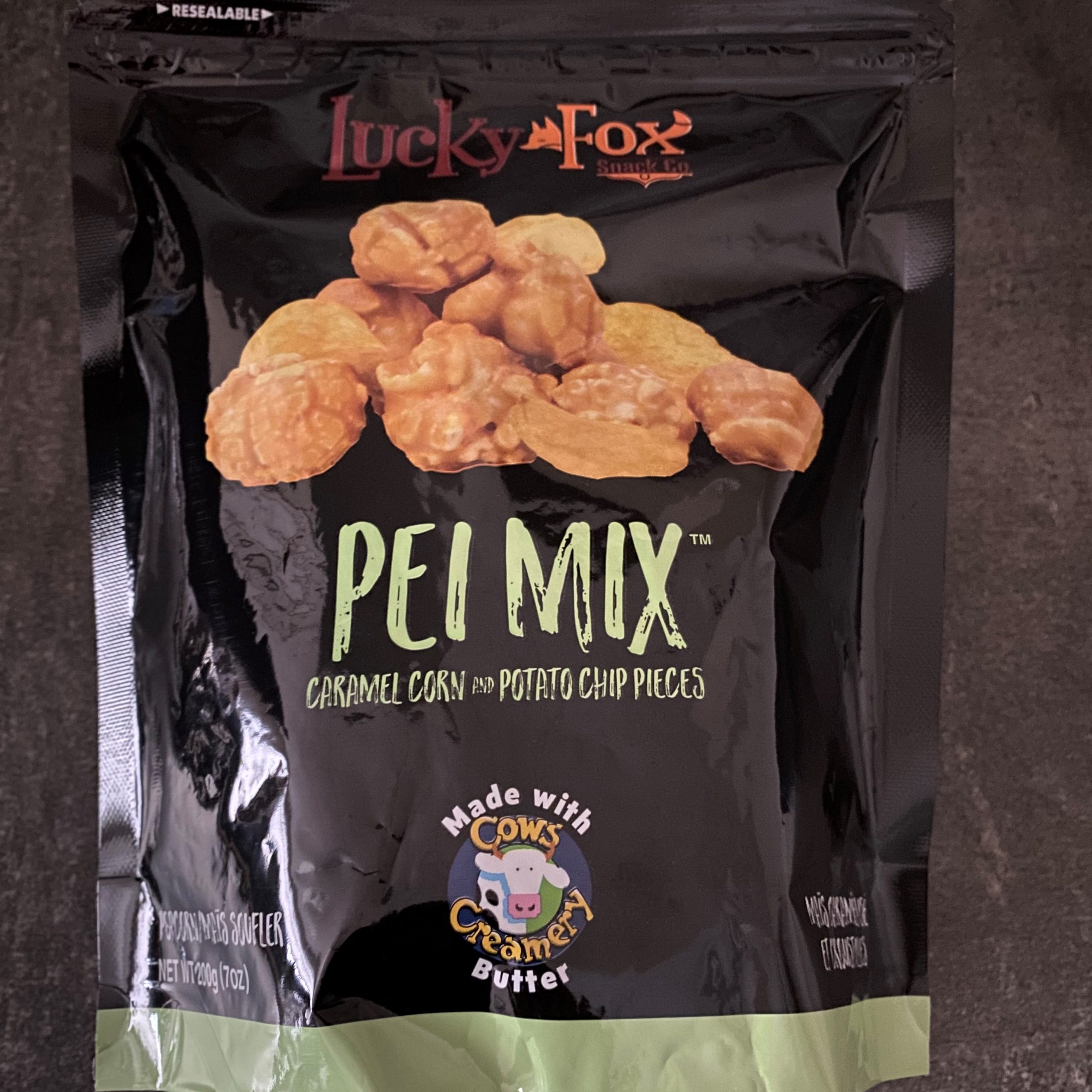 Lucky Fox PEI Mix Caramel Corn La Ferme Black River Game Farm