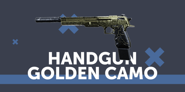 Buy CoD MW Handgun Golden Camo CoD Modern Warfare Boosting