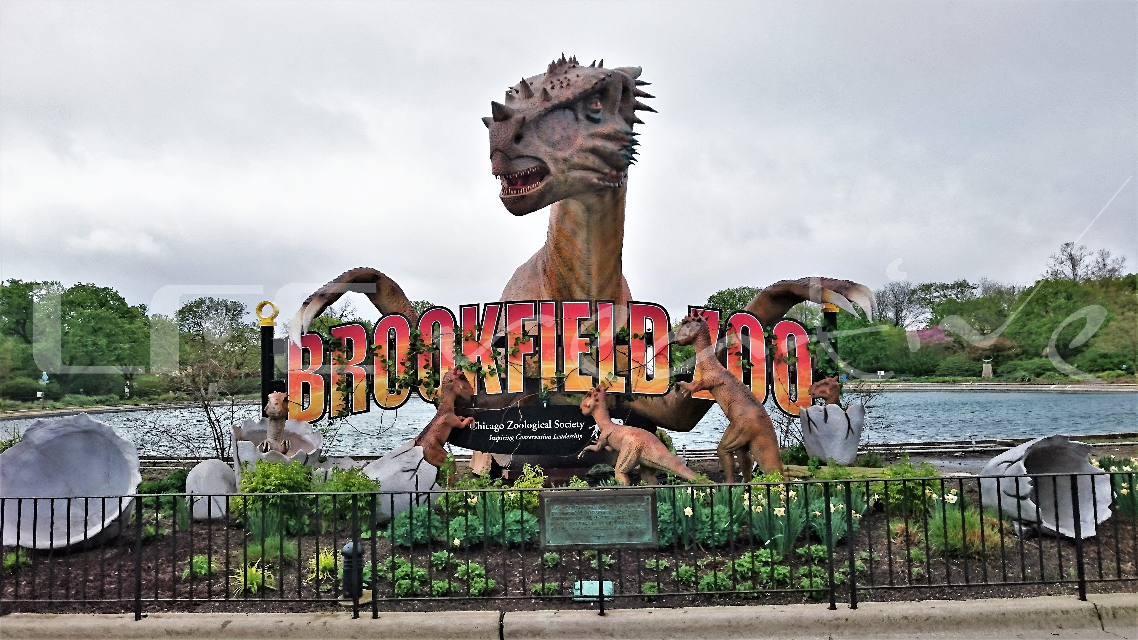2017 USA Chicago Brookfield Zoo Dinos & Dragons