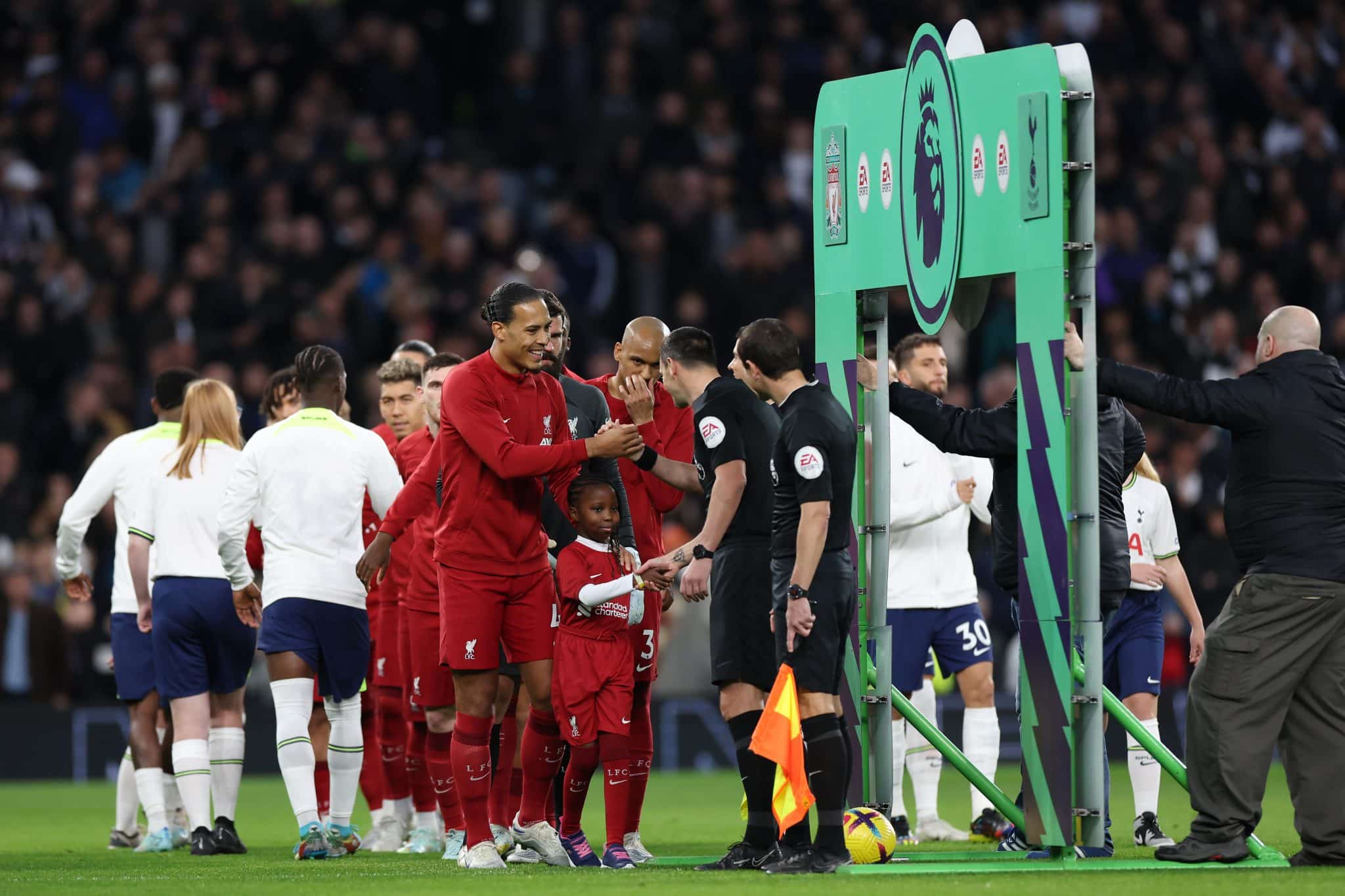 Tottenham vs Liverpool Premier League Game 13 Confirmed Lineups