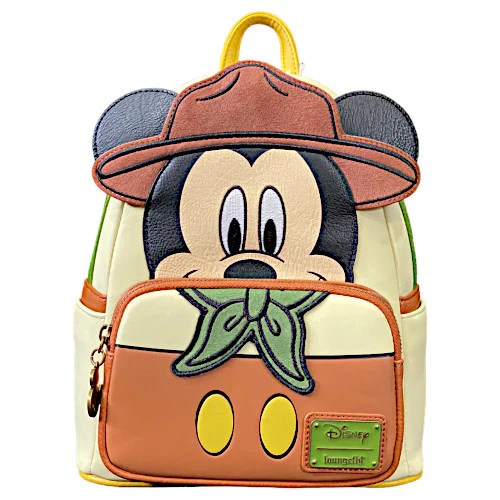 EXCLUSIVE DROP Loungefly Mickey Mouse Adventureland Mini Backpack C