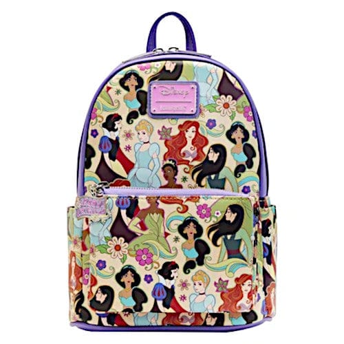 EXCLUSIVE DROP Loungefly Disney Groovy Princess Mini Backpack 1/26