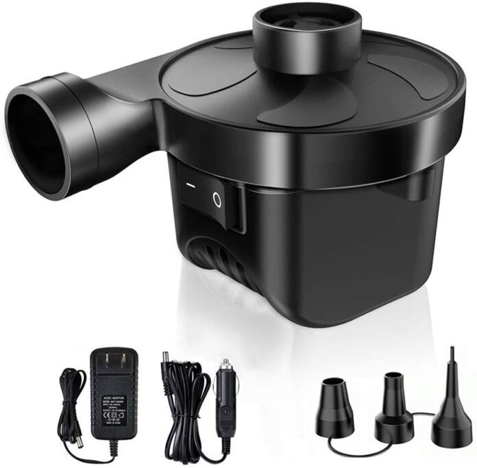 KOOLIFE Electric Air Pump for Pool Inflatables Garden, Sport