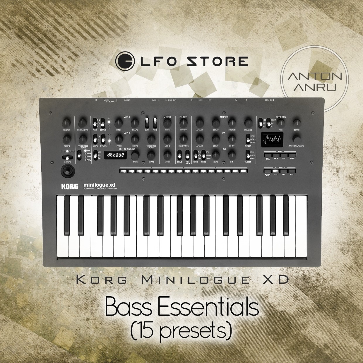 Minilogue XD Bass Essentials (15 Free Presets) , download soundbank!