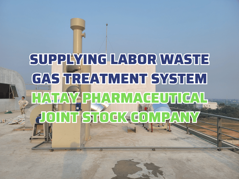 Construction and installation of exhaust gas treatment system at Ha Tay