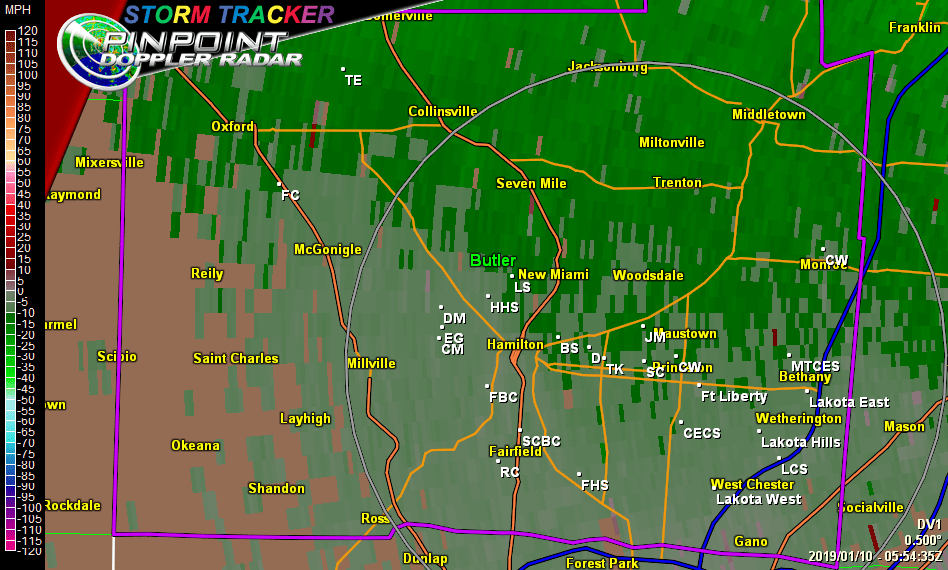 Liberty Fairfield Weather Center Radar Thumbnails Butler County