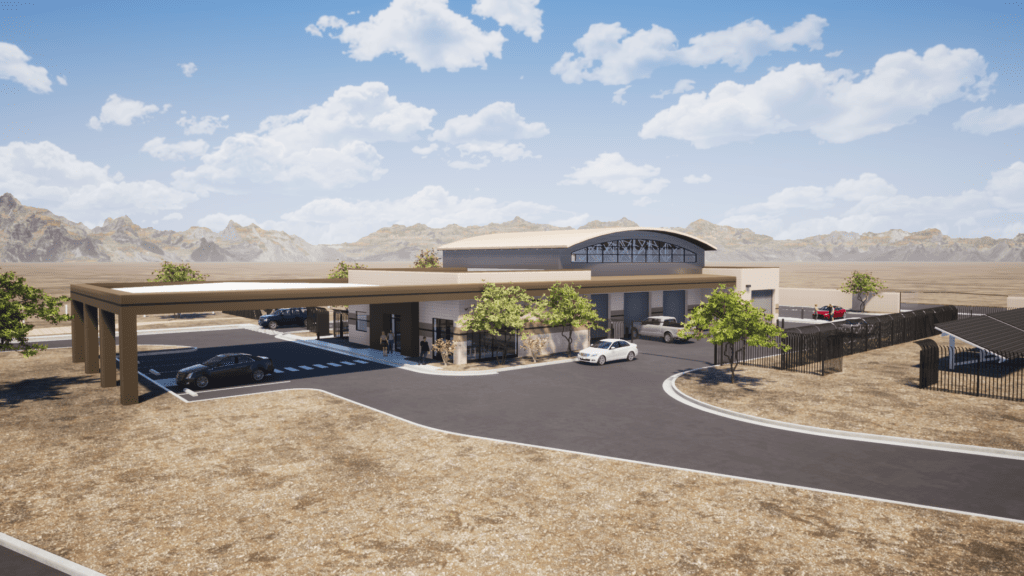 Nevada State Public Works Fleet Services Building LGA Architecture