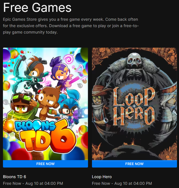 Unmissable 2 Free Games on Epic Games Store, One an Incredible Indie