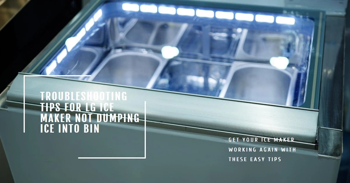 LG Ice Maker Not Dumping Ice into Bin Simple Fix 2024