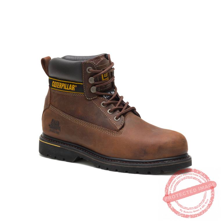 CAT BOOTS COLORADO HOLTON SB DARK BROWN La Générale de Distribution