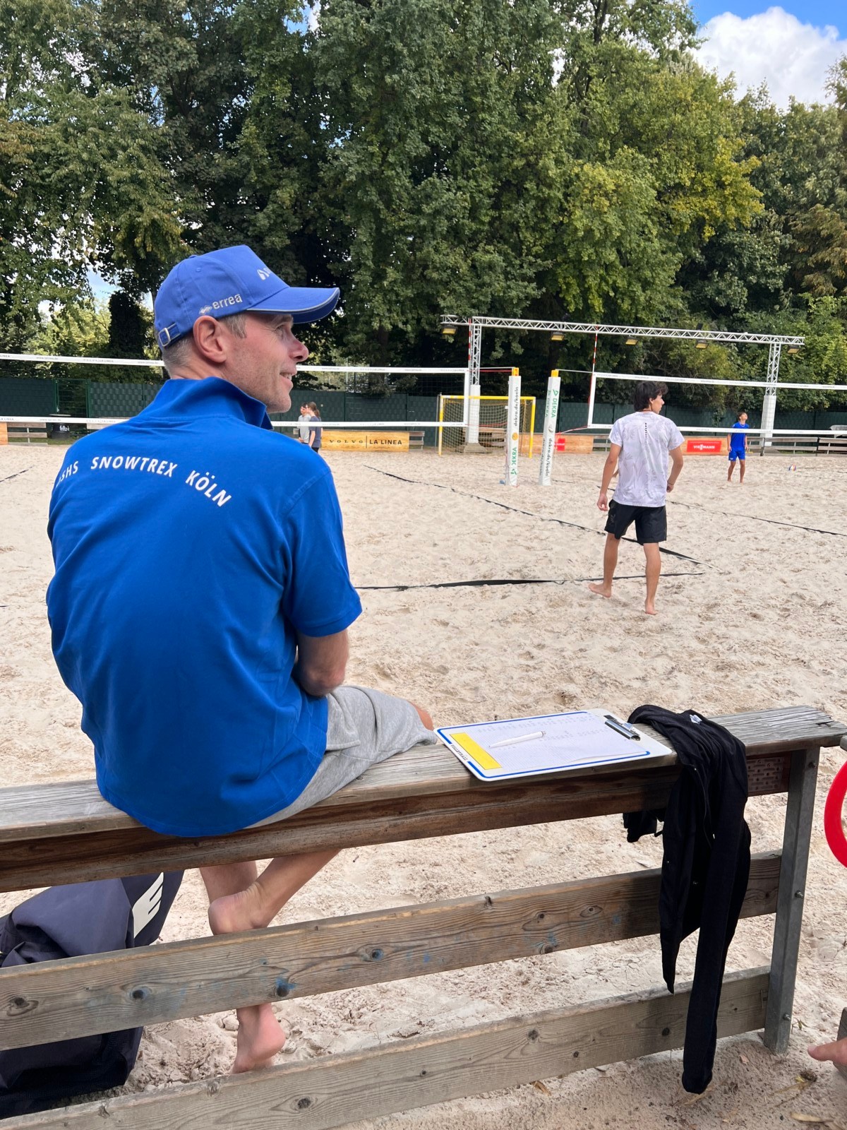 Lycée de Garçons Esch BeachVolleyball Sportsstage zu Köln