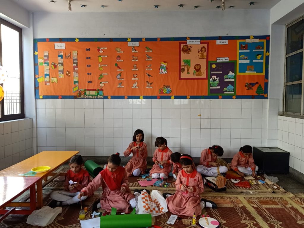 Lahore Garrison Grammar School Drawing & Colouring Competition Class 3 & 4