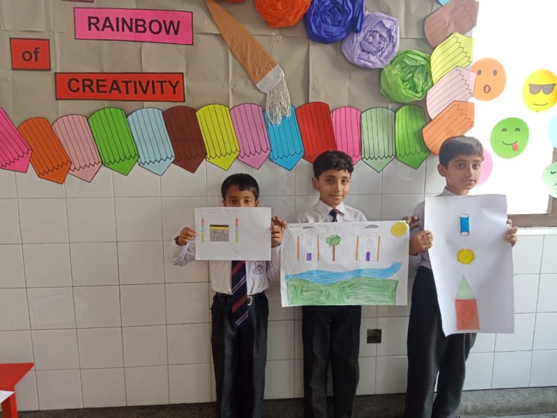 Lahore Garrison Grammar School Drawing & Colouring Competition Class 3 & 4