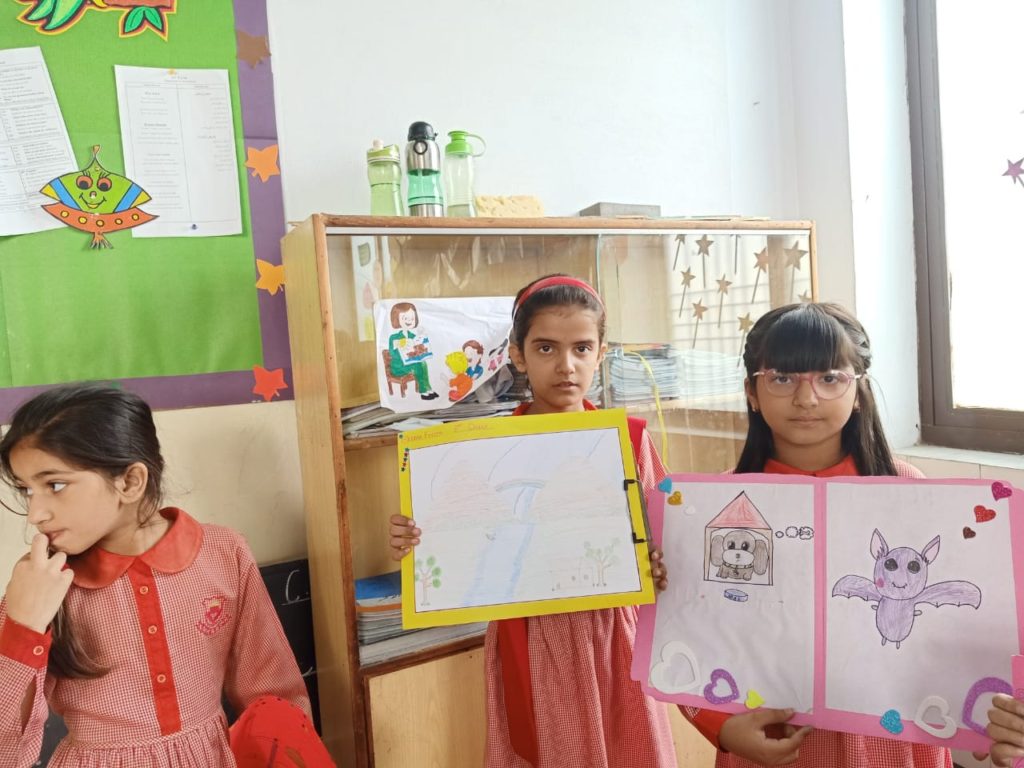 Lahore Garrison Grammar School Drawing & Colouring Competition Class 3 & 4