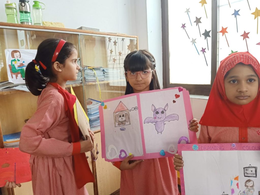 Lahore Garrison Grammar School Drawing & Colouring Competition Class 3 & 4