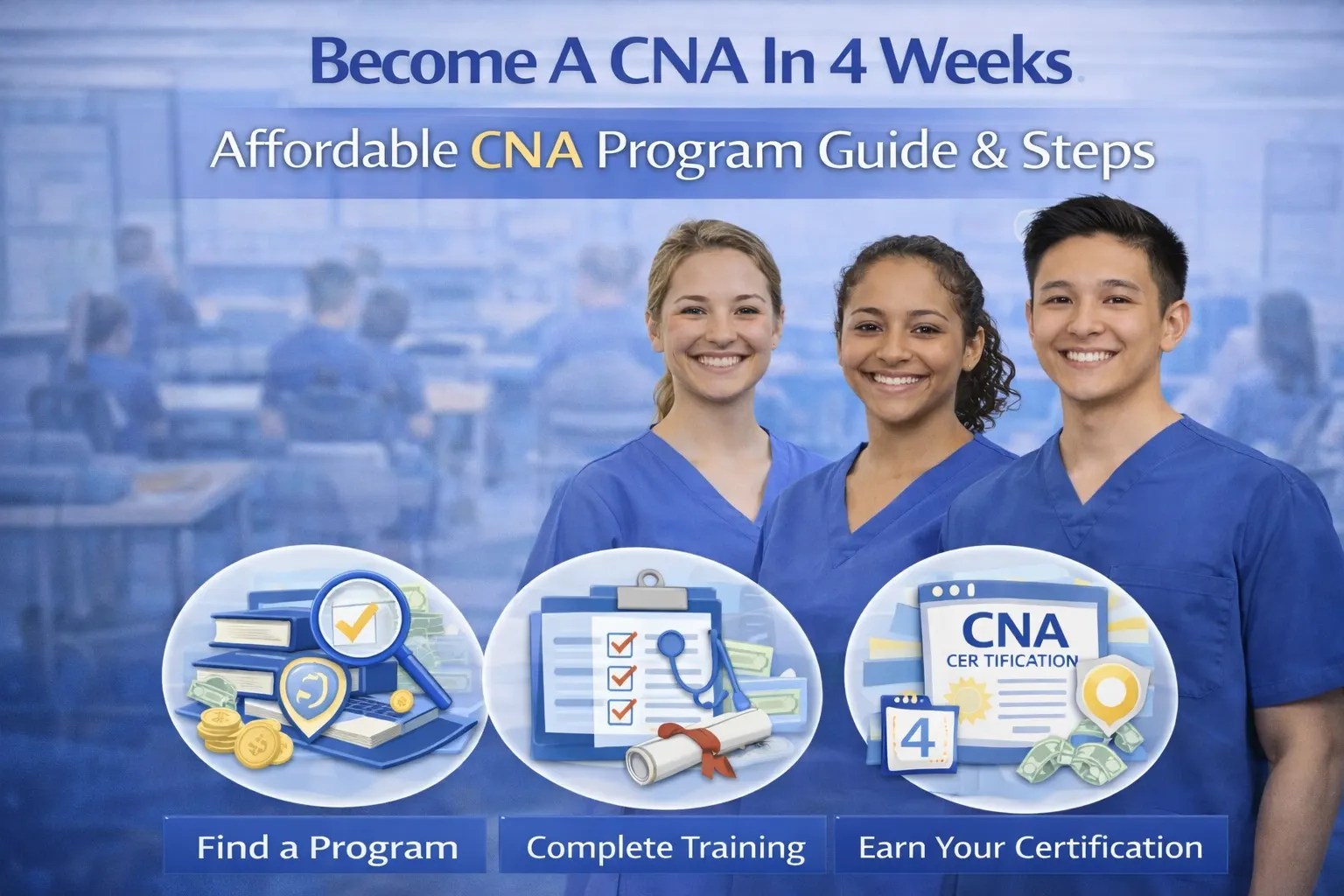 A CNA In 4 Weeks Affordable CNA Program Guide & Steps LGL